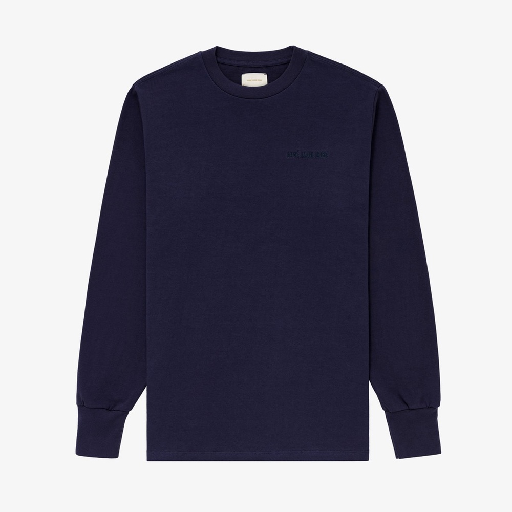 AIMÉ LEON DORE | Men’s Crew Neck Long Sleeve T-Shirt | Size Large